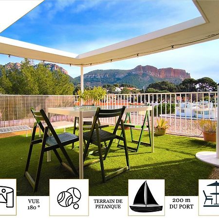 Sunset Garden - Roof Top 45 M2 Vue Mer / Cap Canaille กาซีส์ ภายนอก รูปภาพ