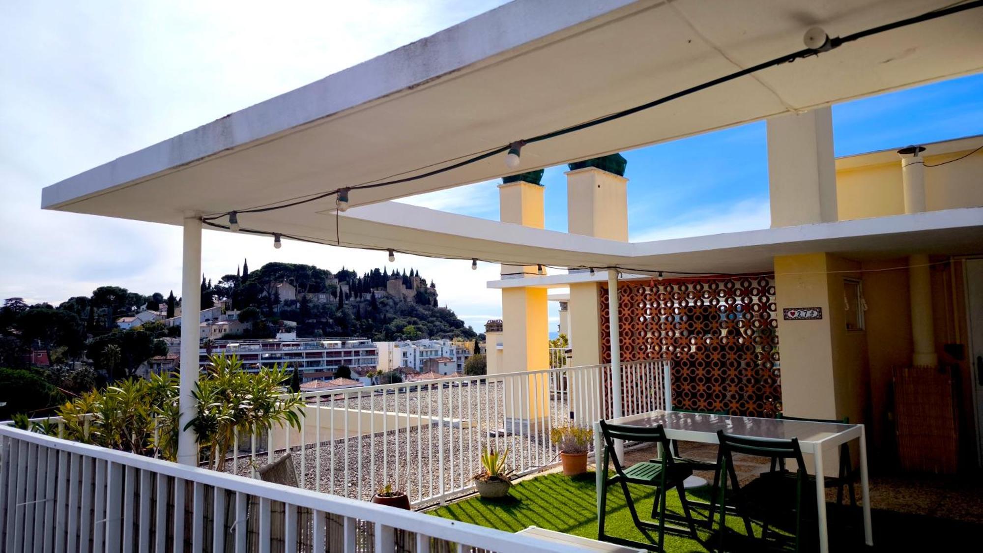 Sunset Garden - Roof Top 45 M2 Vue Mer / Cap Canaille กาซีส์ ภายนอก รูปภาพ